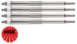 SET OF 4 NGK GLOW PLUGS TO SUIT NISSAN YD25DDT YD22DDTI YD25DDTI TURBO DIESEL 2.2L 2.5L I4