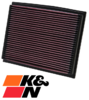 K&N REPLACEMENT AIR FILTER TO SUIT AUDI A4 B6 B7 AVJ BEX BFB BUL BGB BWE ALT BLB BRE 1.8L 2.0L I4