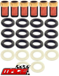 MACE FUEL INJECTOR REPAIR KIT TO SUIT FORD FALCON BA BF BARRA E-GAS 182 190 240T 245T TURBO 4.0L I6