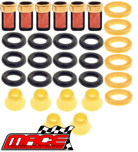 MACE FUEL INJECTOR REPAIR KIT TO SUIT FORD FALCON EA EB ED EF EL XG XH MPFI SOHC 3.9L 4.0L I6