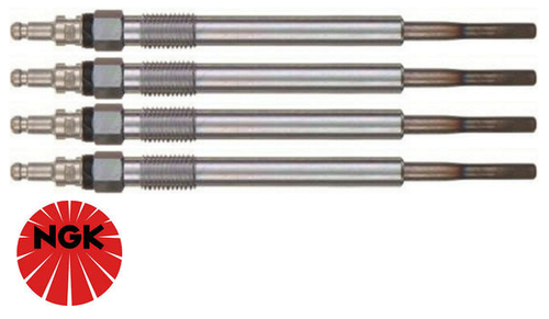 SET OF 4 NGK GLOW PLUGS TO SUIT VOLKSWAGEN BDK BKD BKP TURBO DIESEL 2.0L I4