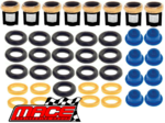 MACE FUEL INJECTOR REPAIR KIT TO SUIT FORD FALCON EB ED EF EL XH WINDSOR OHV 5.0L V8