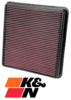 K&N REPLACEMENT AIR FILTER TO SUIT LEXUS LX450D VDJ201R 1VD-FTV TWIN TURBO DIESEL 4.5L V8