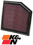 K&N REPLACEMENT AIR FILTER TO SUIT LEXUS 2AR-FSE 8AR-FTS TURBO 2.0L 2.5L I4