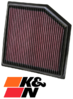 K&N REPLACEMENT AIR FILTER TO SUIT LEXUS 2GR-FKS 2GR-FSE 2GR-FXE 4GR-FSE 2.5L 3.5L V6