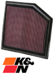 K&N REPLACEMENT AIR FILTER TO SUIT LEXUS GS350 GRL10R GRL12R 2GR-FKS 2GR-FSE 3.5L V6