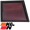 K&N REPLACEMENT AIR FILTER TO SUIT BMW 2 SERIES 220I B48A20M0 TURBO 2.0L I4