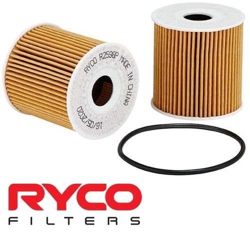 RYCO HIGH FLOW CARTRIDGE OIL FILTER TO SUIT NISSAN YD25DDT YD22DDTI TURBO DIESEL 2.2L 2.5L I4