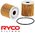 RYCO HIGH FLOW CARTRIDGE OIL FILTER FOR NISSAN NAVARA D22 YD25DDT TURBO DIESEL 2.5 I4 TILL 01/2008