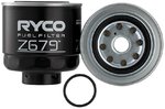 RYCO FUEL FILTER TO SUIT MITSUBISHI 4D56T 4M41T TURBO DIESEL 2.5L 3.2L I4