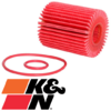 K&N HIGH FLOW CARTRIDGE OIL FILTER TO SUIT LEXUS GS300 GRS190R 3GR-FSE 3.0L V6