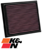 K&N REPLACEMENT AIR FILTER TO SUIT LEXUS CT200H ZWA10R 2ZR-FXE 1.8L I4