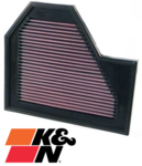K&N RIGHT SIDE REPLACEMENT AIR FILTER TO SUIT BMW M SERIES M5 S85B50 5.0L V10
