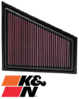 K&N REPLACEMENT AIR FILTER TO SUIT BMW 5 SERIES N20B20 TURBO 2.0L I4