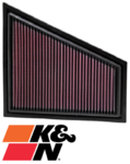 K&N REPLACEMENT AIR FILTER TO SUIT BMW 5 SERIES 520I N20B20 TURBO 2.0L I4