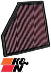 K&N REPLACEMENT AIR FILTER TO SUIT BMW 1 SERIES 125I B48B20 TURBO 2.0L I4