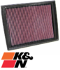 K&N REPLACEMENT AIR FILTER TO SUIT LAND ROVER DISCOVERY 3 L319 448PN 4.4L V8