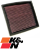 K&N REPLACEMENT AIR FILTER TO SUIT BMW M62B35 M62B44 M62TUB35 M62TUB44 3.5L 4.4L V8