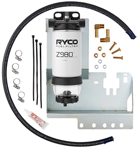 RYCO DIESEL PRE FILTER KIT TO SUIT TOYOTA 1GD-FTV 2GD-FTV TURBO