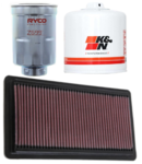 FILTER SERVICE KIT TO SUIT MAZDA6 GG GH GY RF R2T TURBO DIESEL 2.0L2.2L I4