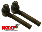 PAIR OF WASP OUTER TIE ROD ENDS TO SUIT BMW 3 SERIES 325I M20B25 2.5L I6 VIN WBAAA120