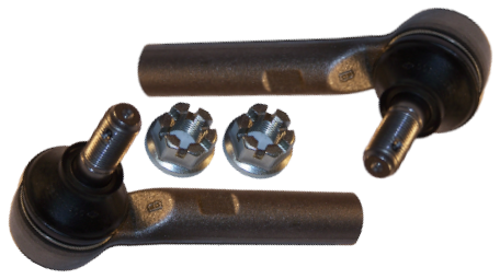 PAIR OF OUTER TIE ROD ENDS FOR TOYOTA HIACE KDH201R KDH206R KDH221R KDH223R 1KD-FTV 3.0L I4