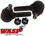 PAIR OF WASP OUTER TIE ROD ENDS TO SUIT TOYOTA HILUX VZN167R VZN172R 5VZ-FE 3.4L V6