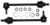 FRONT SWAY BAR LINK KIT TO SUIT HOLDEN COMMODORE VU VX VY VZ LS1 L76 L98 5.7L 6.0 V8 08/2001 ON