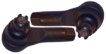 PAIR OF OUTER TIE ROD ENDS TO SUIT FORD COURIER PC PD PE PG PH 4G54 G6 WLAT WL 2.5L 2.6L I4