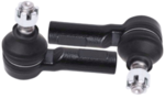 PAIR OF OUTER TIE ROD ENDS TO SUIT TOYOTA 1GD-FTV 2GD-FTV TURBO DIESEL 2.4L 2.8L I4