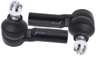 PAIR OF OUTER TIE ROD ENDS TO SUIT TOYOTA 1GD-FTV 2GD-FTV TURBO DIESEL 2.4L 2.8L I4