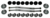 FRONT SWAY BAR LINK KIT TO SUIT HOLDEN LS1 304 STROKER 5.0L 5.7L V8