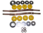 FRONT SWAY BAR LINK KIT TO SUIT HOLDEN STATESMAN VQ VR BUICK L27 3.8L V6