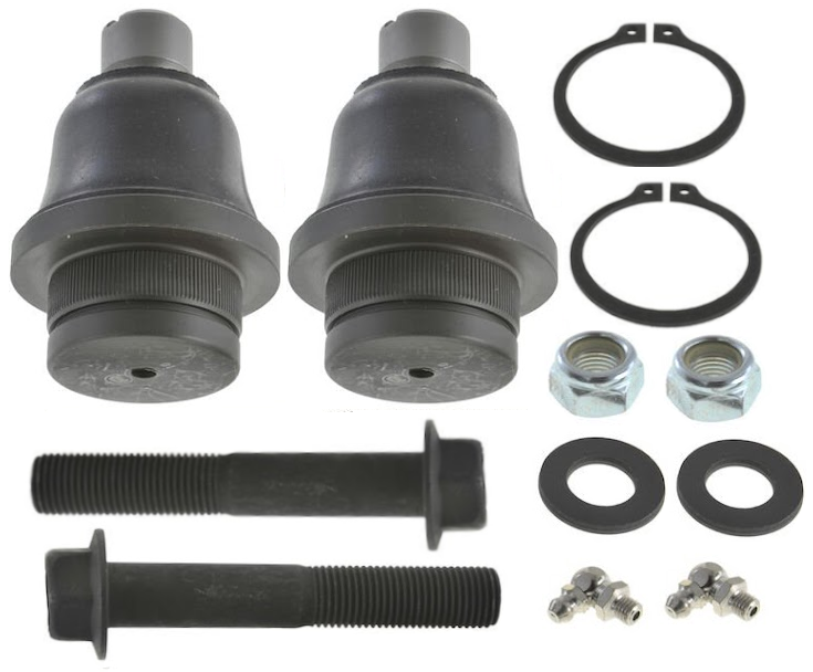 PAIR OF FRONT LOWER BALL JOINTS TO SUIT NISSAN NAVARA D40 VQ40DE V9X TURBO DIESEL 3.0L 4.0L V6