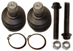 PAIR OF FRONT LOWER BALL JOINTS FOR NISSAN PATHFINDER R51 VQ40DE V9X TURBO DIESEL 3.0L 4.0L V6