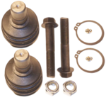 PAIR OF FRONT LOWER BALL JOINTS TO SUIT NISSAN NAVARA D40 YD25DDTI TURBO DIESEL 2.5L I4 OD 45.25MM