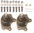 2 X FRONT UPPER BALL JOINT TO SUIT TOYOTA HILUX YN61G YN61V RZN169R RZN174R 3YE 3YJ 3RZFE 2.0 2.7 I4
