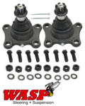 PAIR OF WASP FRONT LOWER BALL JOINTS TO SUIT TOYOTA 4RUNNER LN130R 3L 2.8L I4 IFS