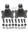 PAIR OF FRONT LOWER BALL JOINTS TO SUIT TOYOTA 4RUNNER YN130R RN130R 4Y-E 22R 2.2L 2.4L I4 IFS