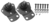 PAIR OF FRONT LOWER BALL JOINTS TO SUIT NISSAN UTE XFN 250 OHV CARB 4.1L I6