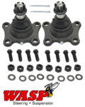 PAIR OF WASP FRONT LOWER BALL JOINTS TO SUIT TOYOTA 3VZ-E 5VZ-FE 3.0L 3.4L V6 WITH IFS