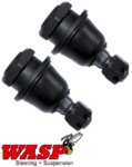 PAIR OF WASP FRONT LOWER BALL JOINTS TO SUIT NISSAN NAVARA D22 QD32E DIESEL 3.2L I4 FROM 07/1999