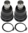 PAIR OF FRONT LOWER BALL JOINTS TO SUIT NISSAN MAXIMA J31 VQ35DE 3.5L V6