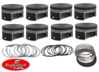 SET OF ENGINETECH PISTONS AND RINGS TO SUIT HOLDEN L76 L77 L98 6.0L V8