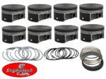 SET OF ENGINETECH PISTONS AND RINGS TO SUIT HSV GTS VE LS2 6.0L V8