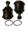PAIR OF FRONT UPPER BALL JOINTS TO SUIT NISSAN NAVARA D22 TD27 ZD30DDT YD25DDT 2.5L 2.7L 3.0L I4