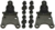 PAIR OF FRONT LOWER BALL JOINTS TO SUIT HOLDEN COLORADO RG LVN LWH LKH LWN 2.5L 2.8L I4 TILL 12/2016