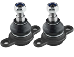 PAIR OF FRONT LOWER BALL JOINTS TO SUIT VOLKSWAGEN KOMBI T5 AXB TURBO DIESEL 1.9L I4