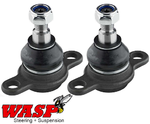 PAIR OF WASP FRONT LOWER BALL JOINTS TO SUIT VOLKSWAGEN KOMBI T5 AXB TURBO DIESEL 1.9L I4