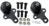 PAIR OF FRONT LOWER BALL JOINTS TO SUIT TOYOTA HILUX YN80R YN85R RN85R RN90R 2Y 22R 1.8L 2.4 I4